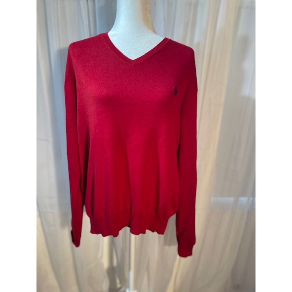 Polo by Ralph Lauren Men's Size Large Sweater 100% Cotton